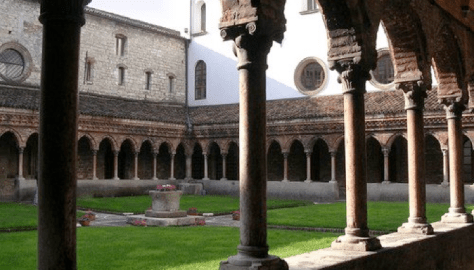 Cloister in Brescia