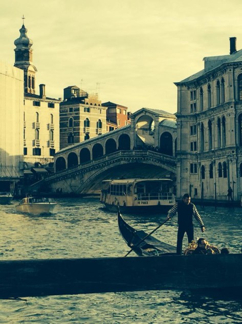 Gondola and Vaporetto